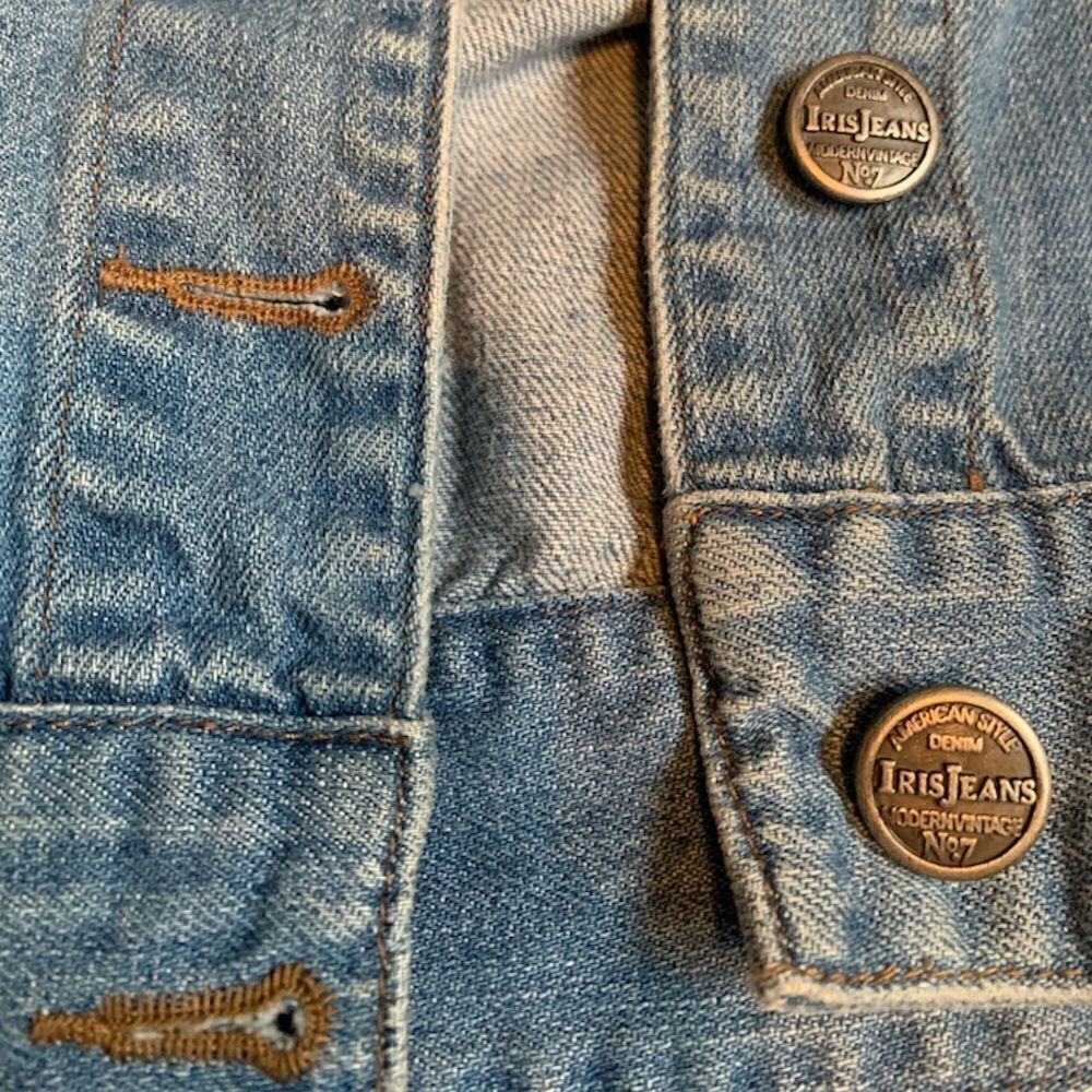 Iris basic size medium blue denim jacket - Picture 3 of 5